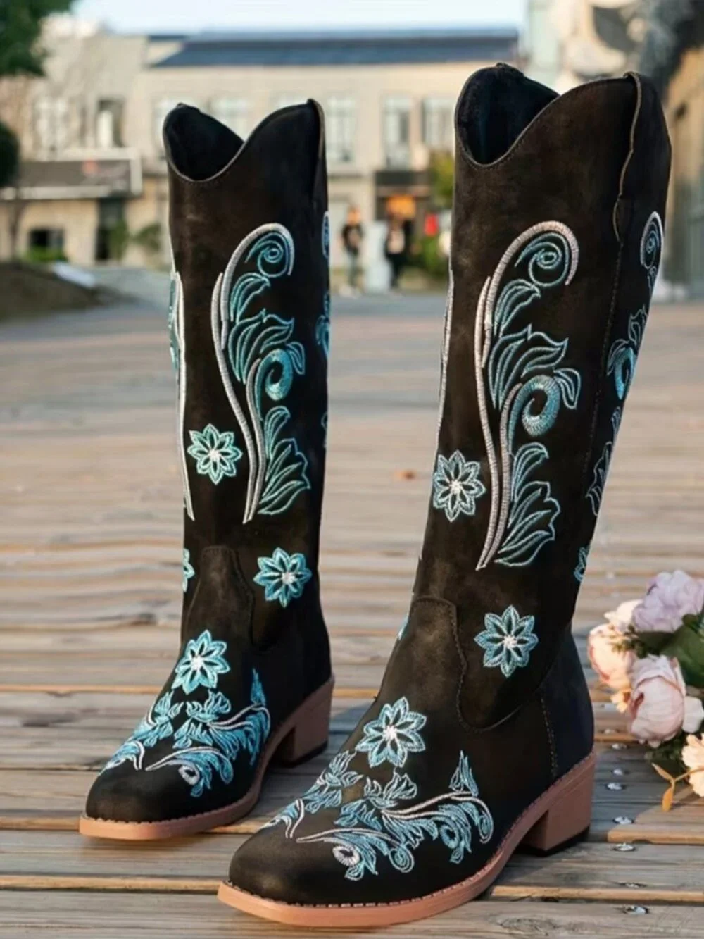Women'S Mid-Calf Boots for Autumn And Winter, Women Shoes